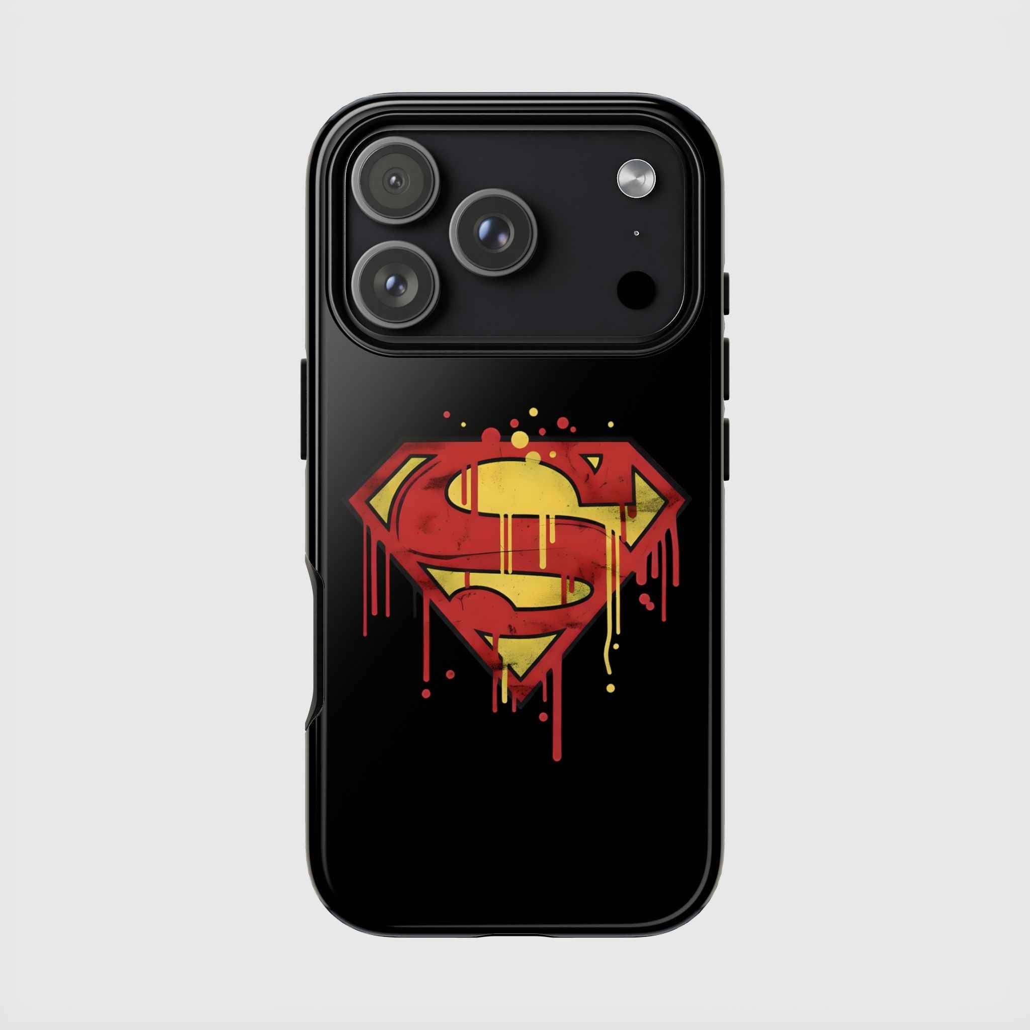 Superman Graphiti Hard iPhone Case