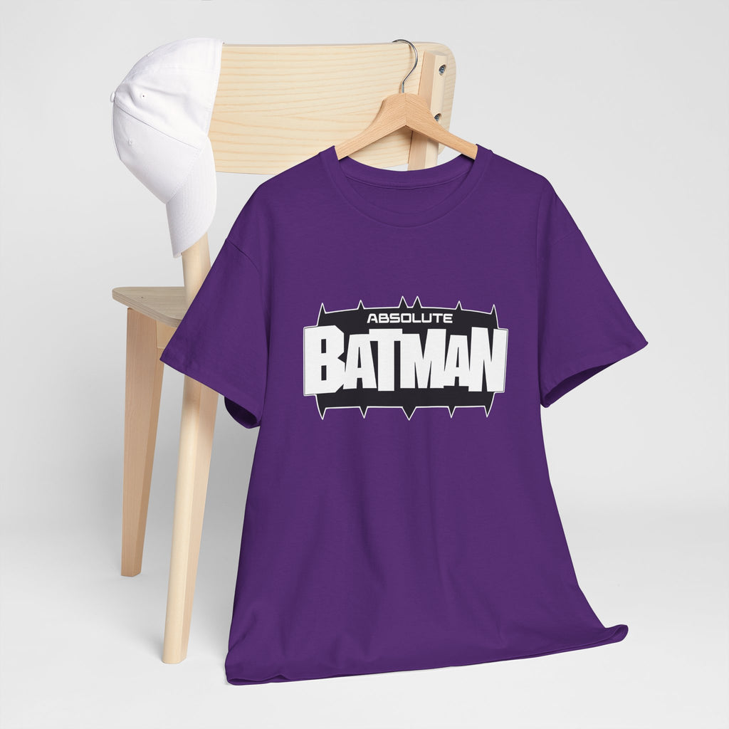 Absolute Batman Logo Unisex T-Shirt – DC Absolute Universe Gotham Knight Heavy Bat Graphic Tee