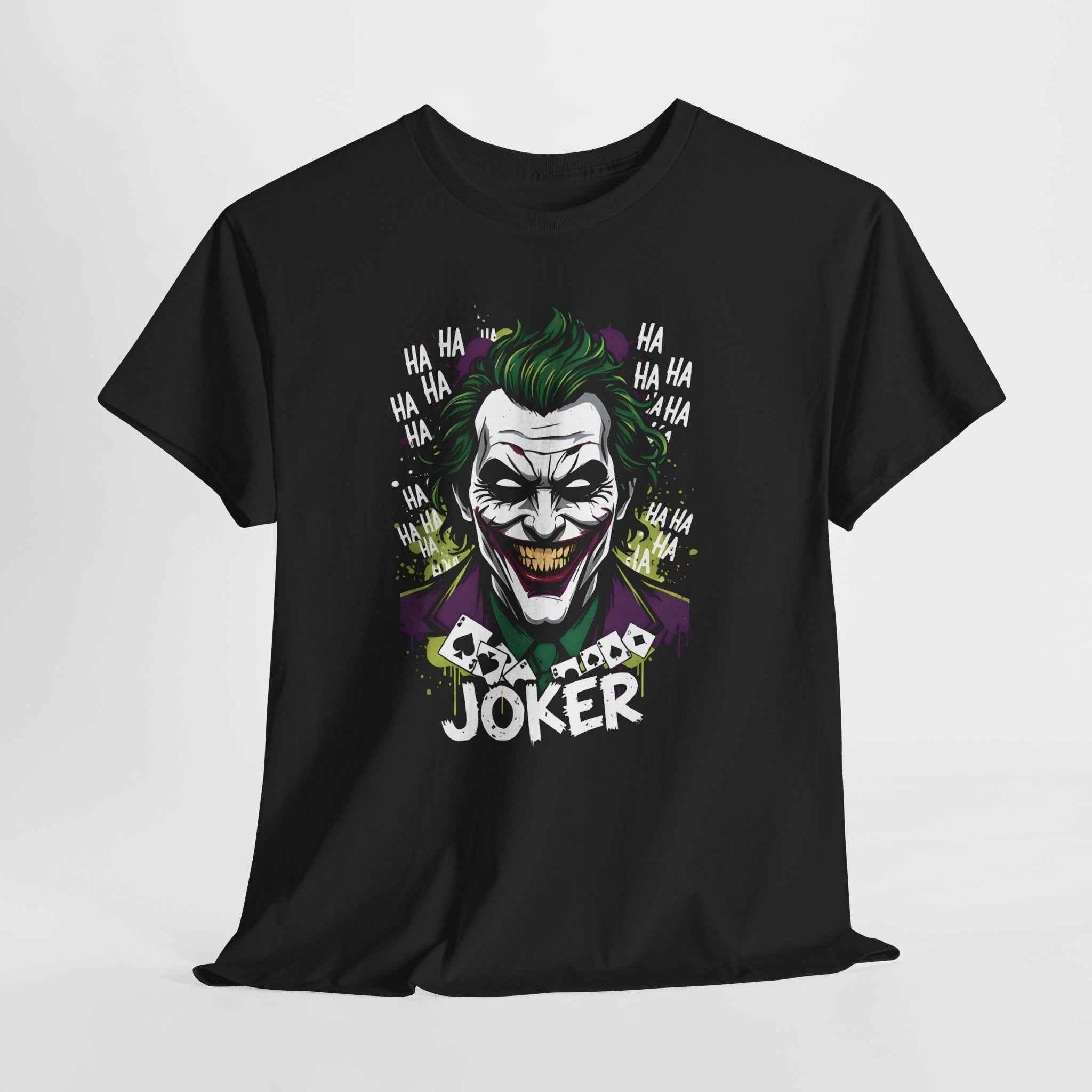 Joker Villain "HA HA HA" Comic Art Unisex T-Shirt