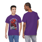 Marvel Spider-Man 'Gives the Finger' Comic Tee — Web-Slinger Graphic T-Shirt