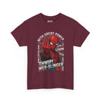 Marvel Spider-Man 'Gives the Finger' Comic Tee — Web-Slinger Graphic T-Shirt