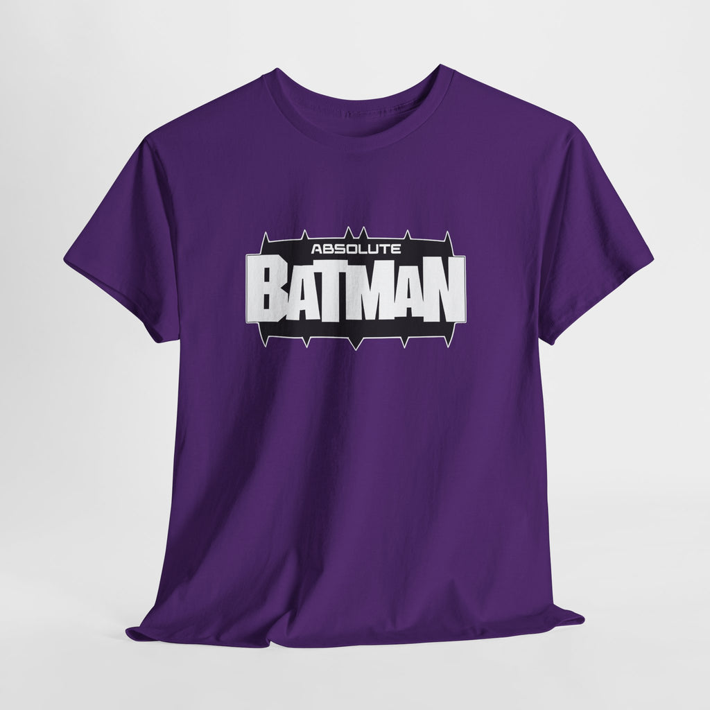 Absolute Batman Logo Unisex T-Shirt – DC Absolute Universe Gotham Knight Heavy Bat Graphic Tee