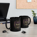 Langstrom’s Formula: 11oz/15oz Man-Bat Gothic Moring Coffee Mug
