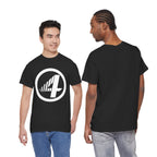 Fantastic Four Retro Logo T-Shirt — Minimalist Vintage Superhero Tee