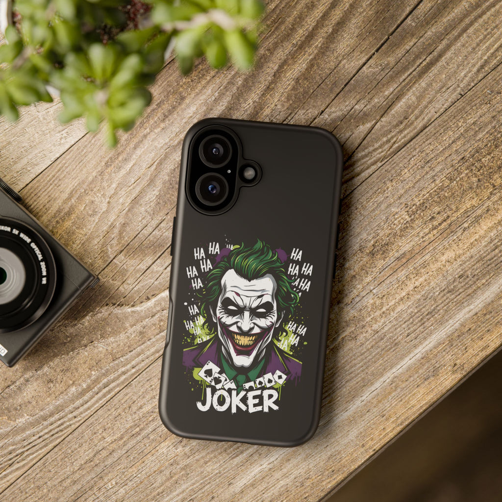 Joker "Bad Joke" DC Villain Hard Case for iPhone 17, 17 Air, 17 Pro Max, 16, 15, 14