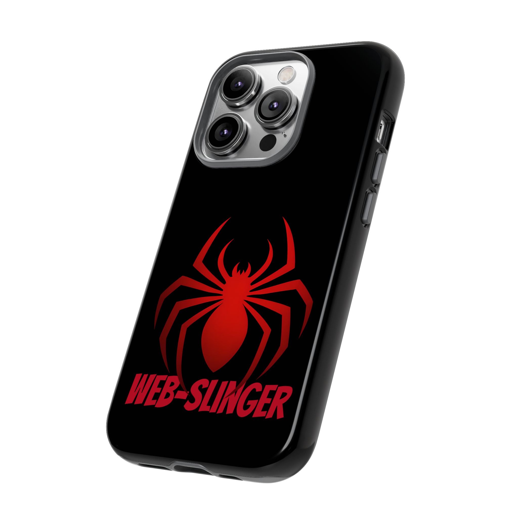 Red Spiderman Hard iPhone Case - Drkheroz