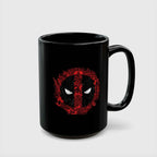 Wade Wilson Deadpool Symbol Ceramic Mug