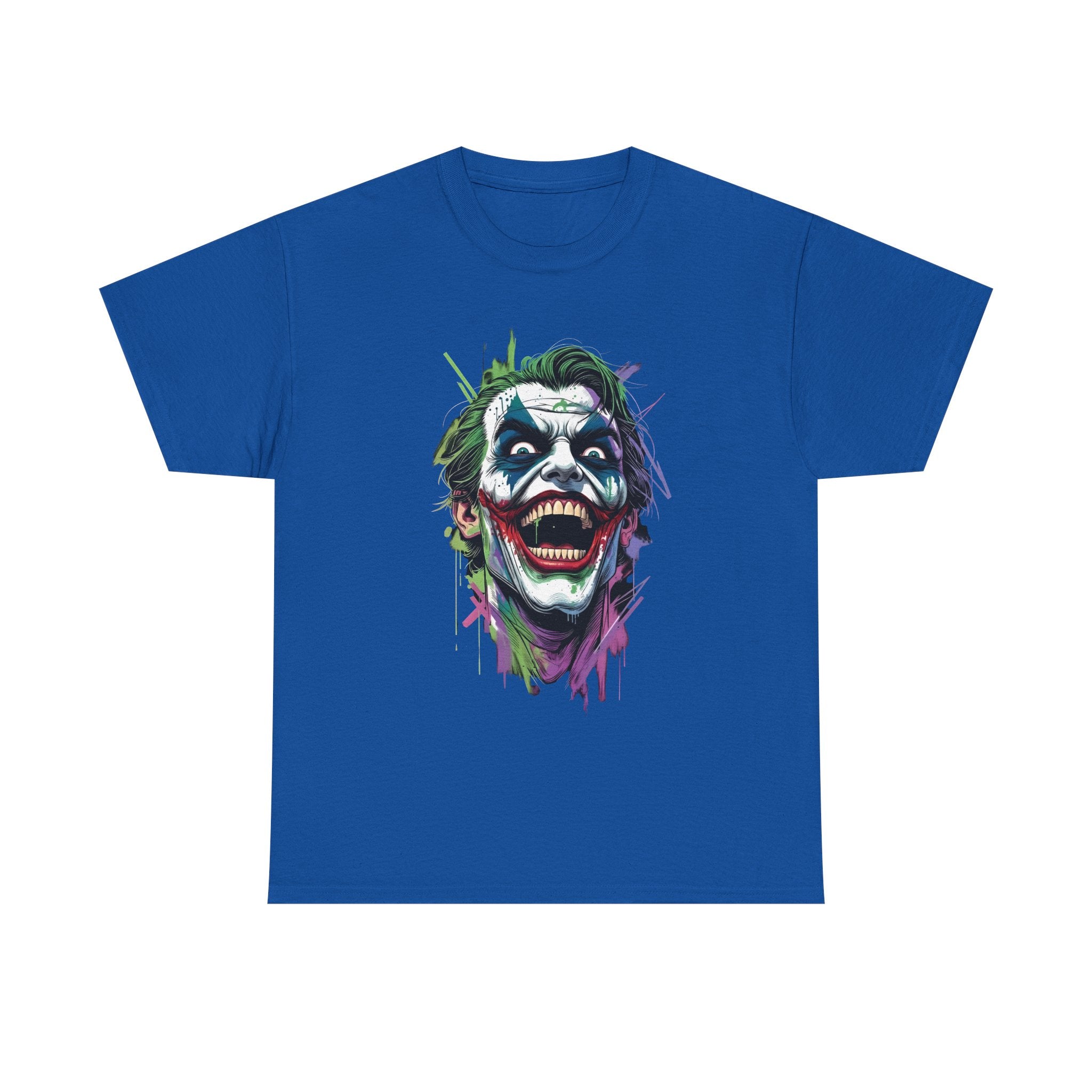 The Joker Streetwear Unisex Graphic Tee - Vintage DC Comics Joker Laugh T-Shirt