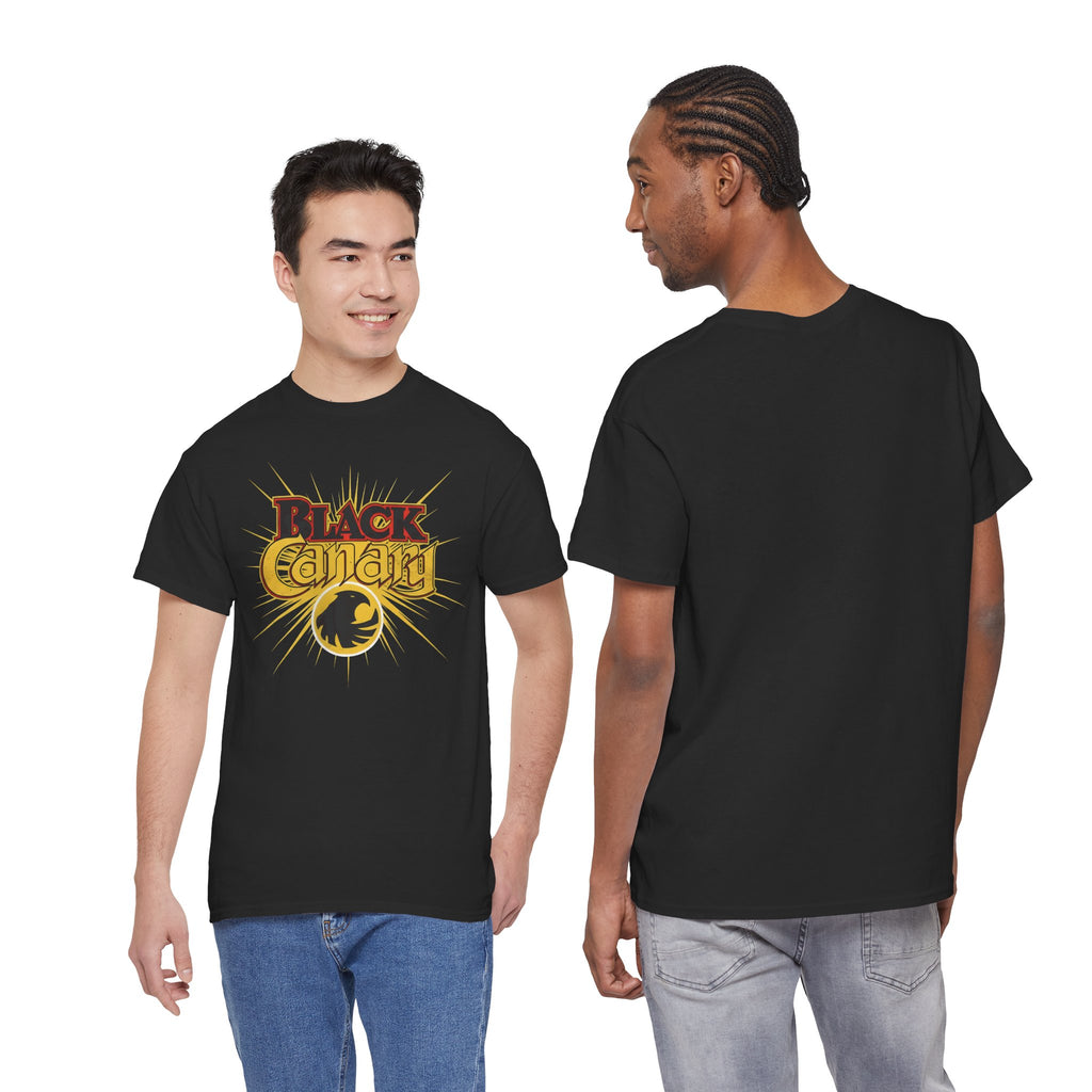 Black Canary Logo T-Shirt — Dinah Lance Justice Society of America Tee