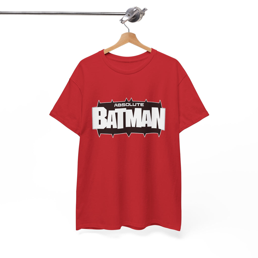 Absolute Batman Logo Unisex T-Shirt – DC Absolute Universe Gotham Knight Heavy Bat Graphic Tee