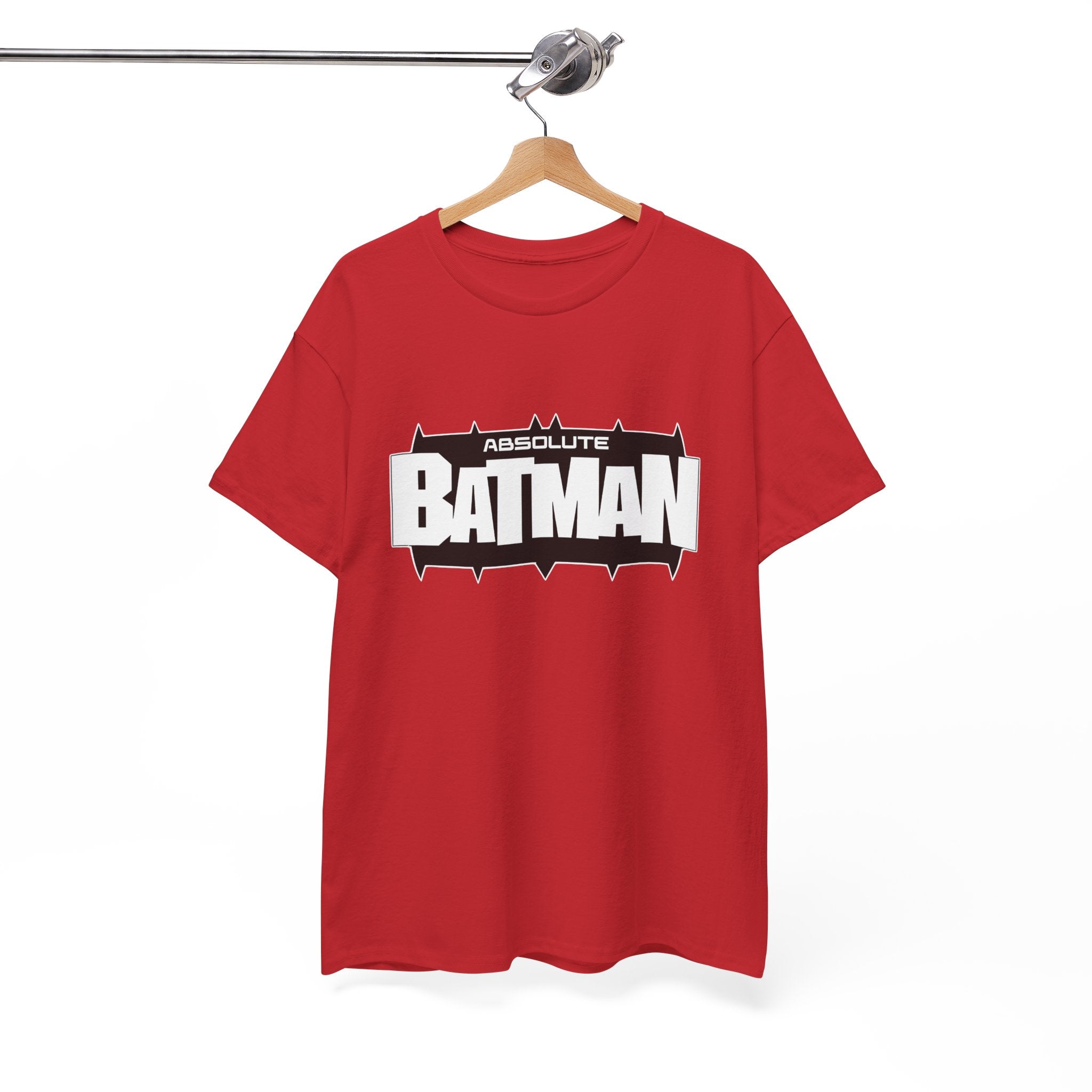 Absolute Batman Logo Unisex T-Shirt – DC Absolute Universe Gotham Knight Heavy Bat Graphic Tee
