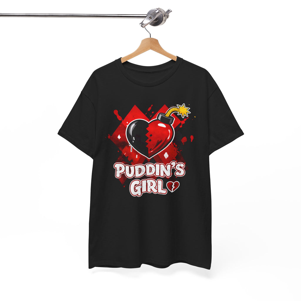 DC Harley Quinn 'Puddin Love' Unisex T-Shirt — Joker Fans —  Valentine’s Day Gift