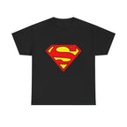 Classic Superman Shield Logo Unisex T-Shirt — Man of Steel "S" Emblem Tee