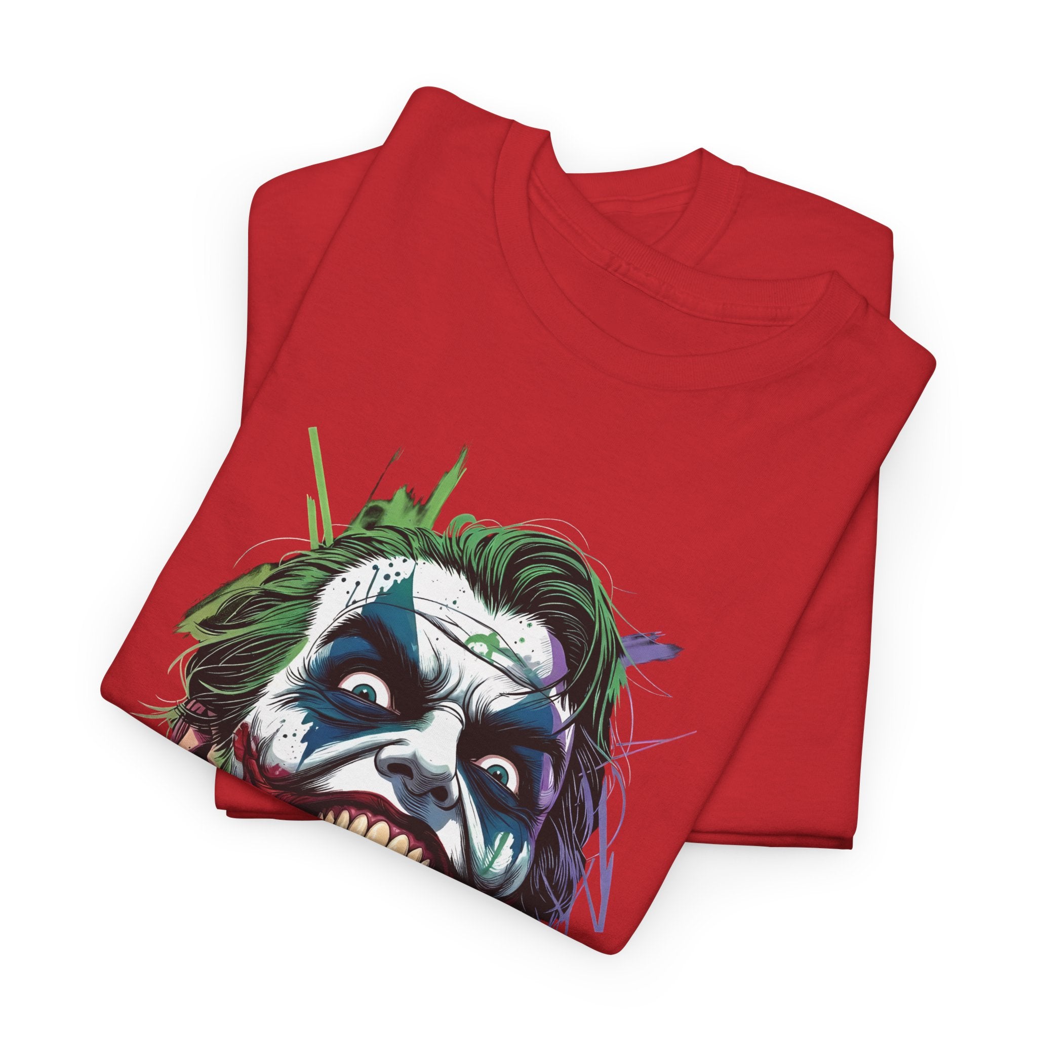 The Joker Streetwear Unisex Graphic Tee - Vintage DC Comics Joker Laugh T-Shirt