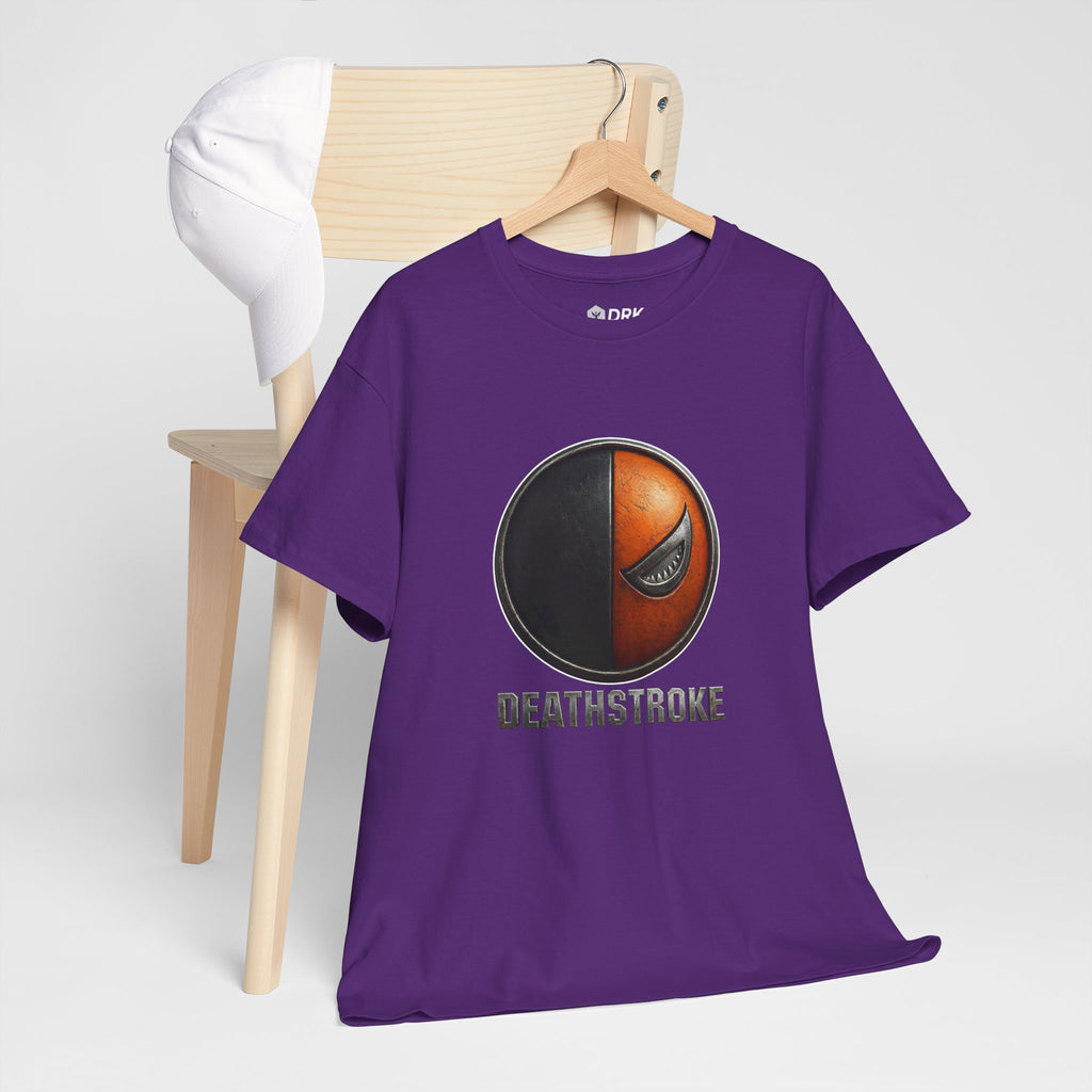 Deathstroke Logo T-Shirt – DC Comics Supervillain Graphic Tee for Fans