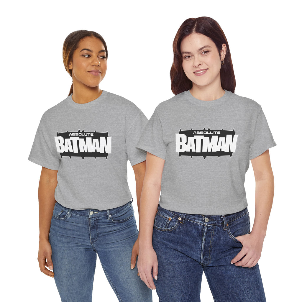 Absolute Batman Logo Unisex T-Shirt – DC Absolute Universe Gotham Knight Heavy Bat Graphic Tee