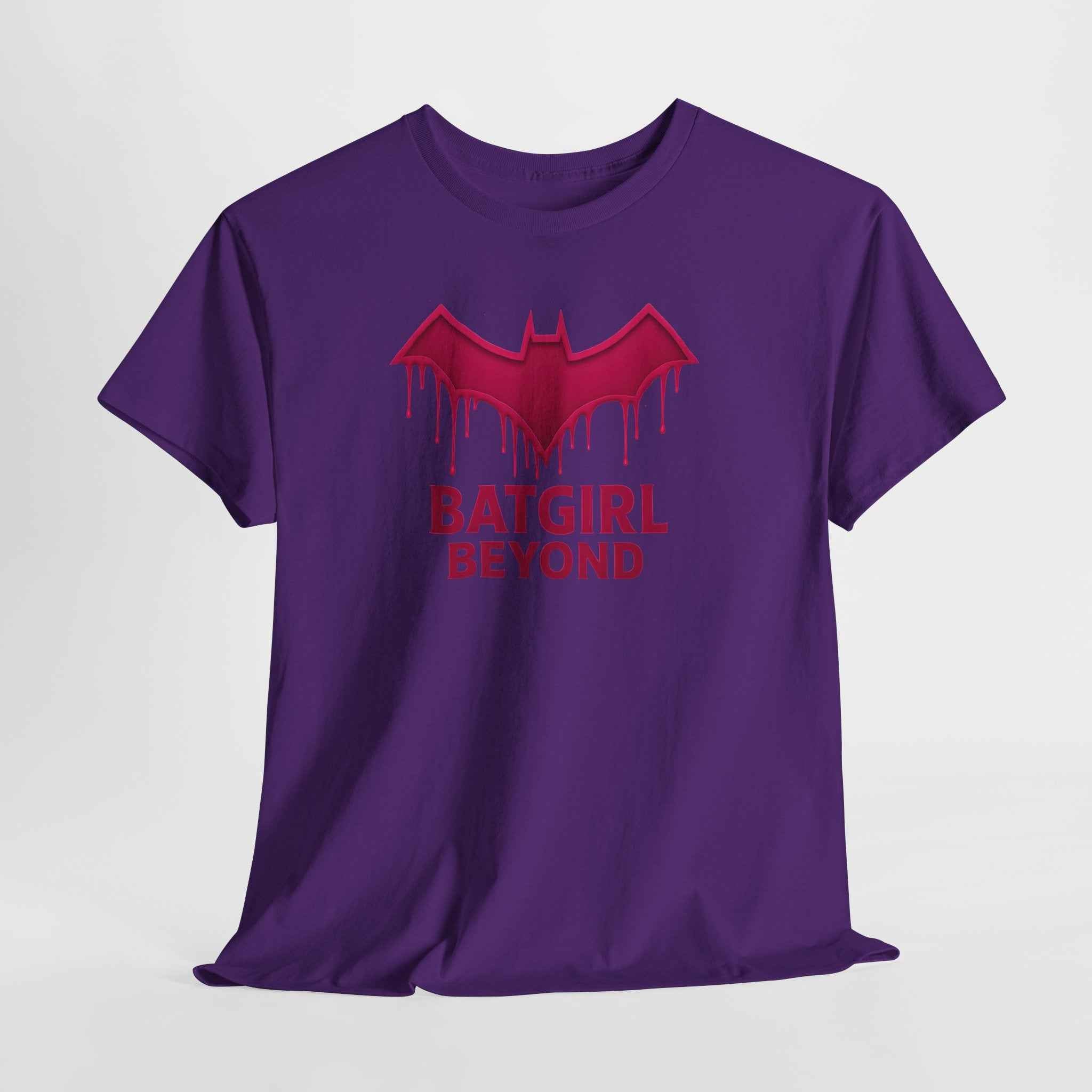Beyond The Edge Batgirl Neon Grunge Unisex T-shirt