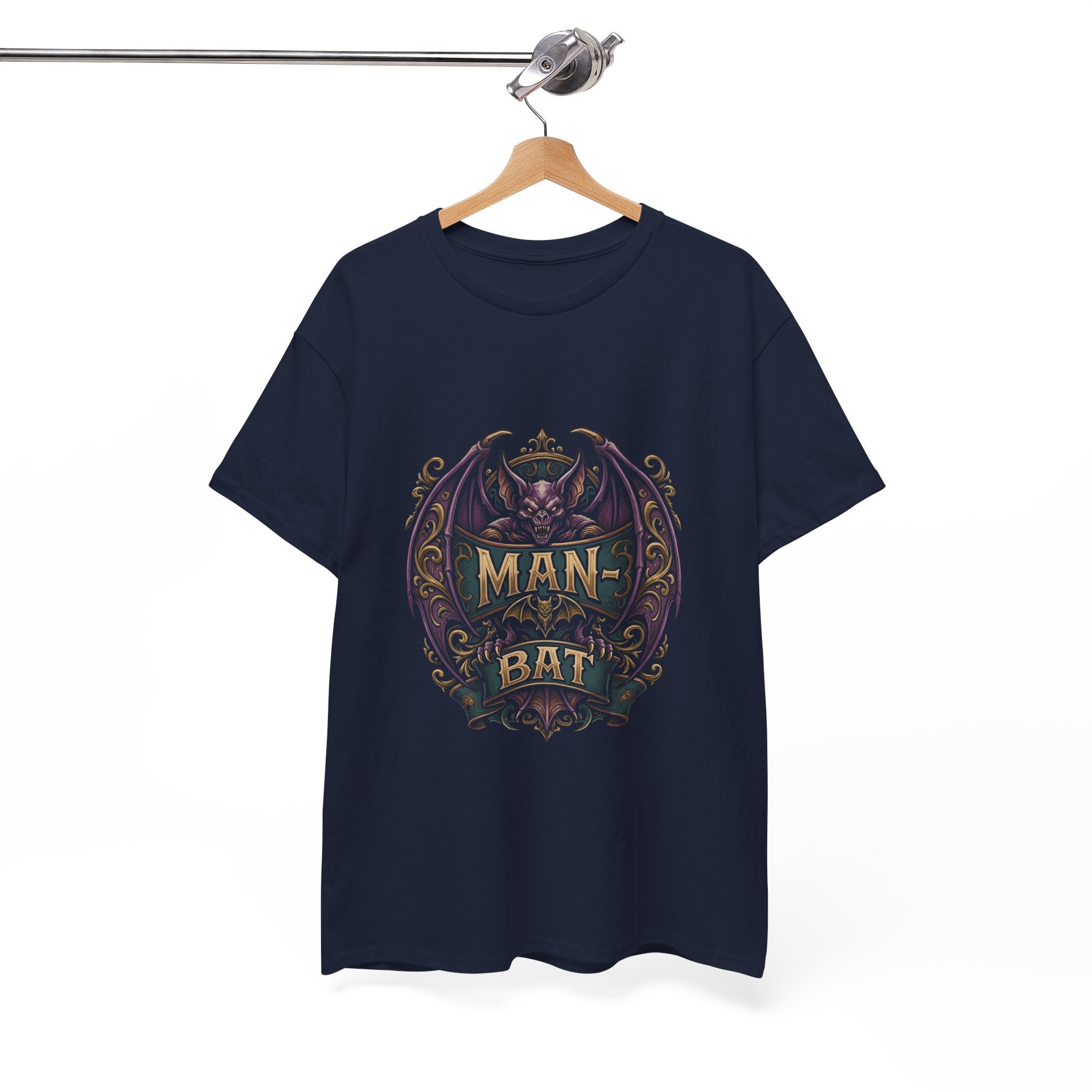 Gotham After Midnight: Man-Bat Baroque Unisex Cotton Tee