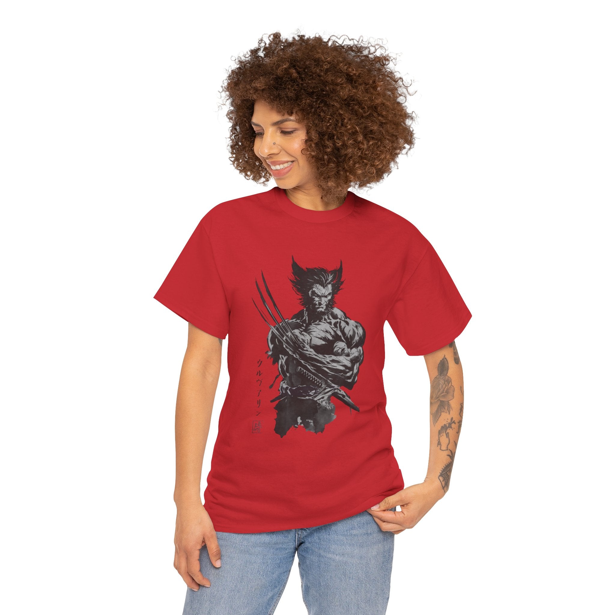 Wolverine Samurai T-Shirt – Marvel Inspired Japanese Style Unisex Tee