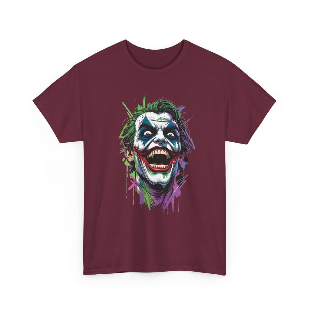 The Joker Streetwear Unisex Graphic Tee - Vintage DC Comics Joker Laugh T-Shirt