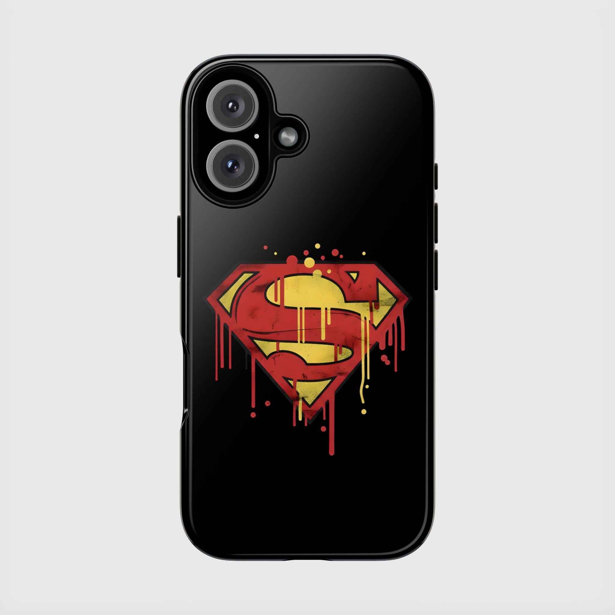 Superman Graphiti Hard iPhone Case