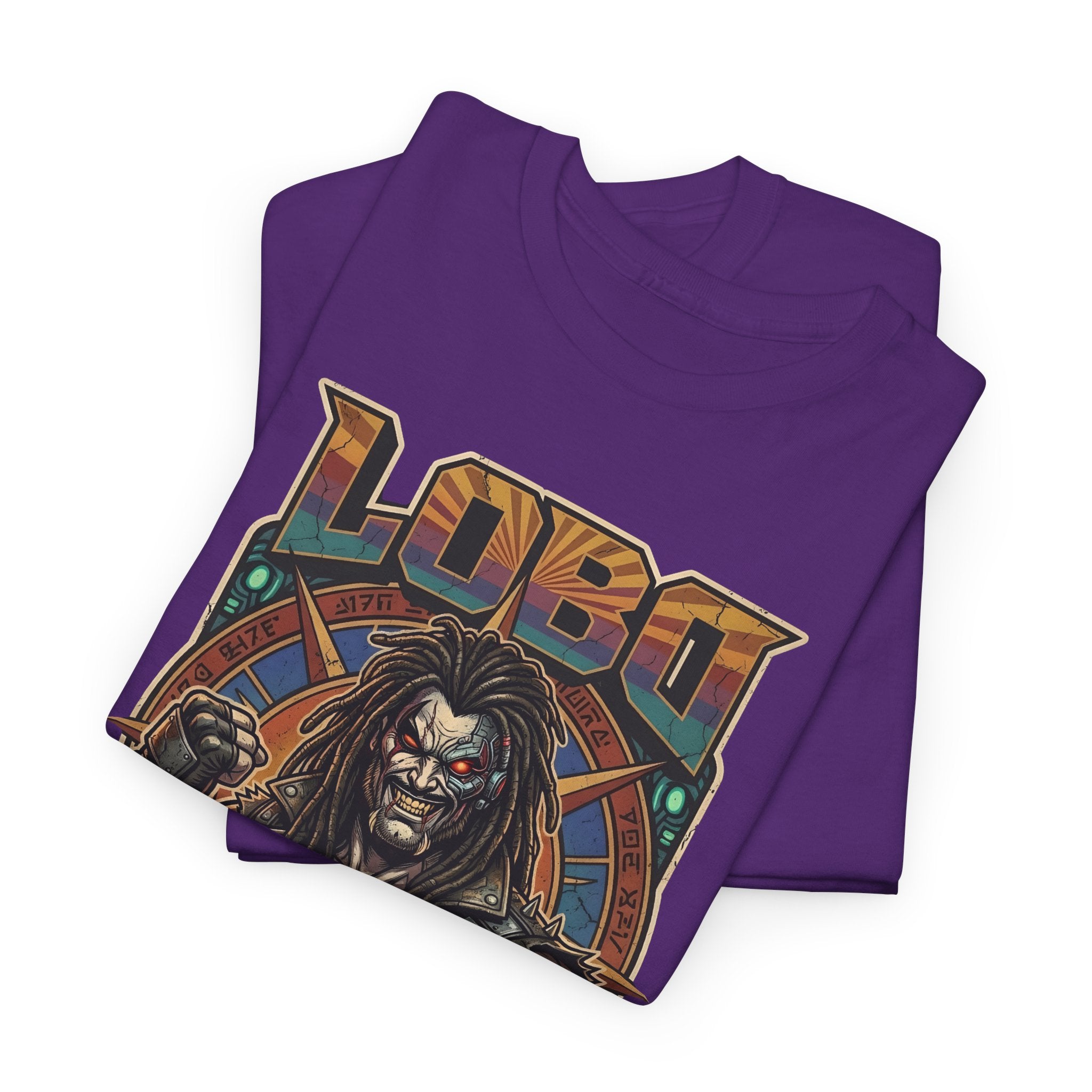 Lobo Warrior Graphic Tee – Jason Momoa’s DCU Czarnian Bounty Hunter T‑Shirt