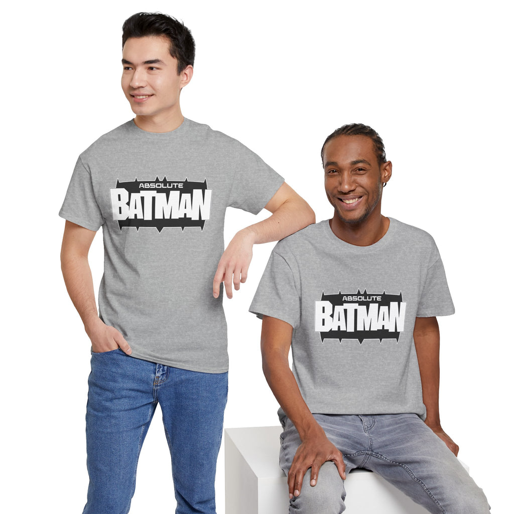 Absolute Batman Logo Unisex T-Shirt – DC Absolute Universe Gotham Knight Heavy Bat Graphic Tee