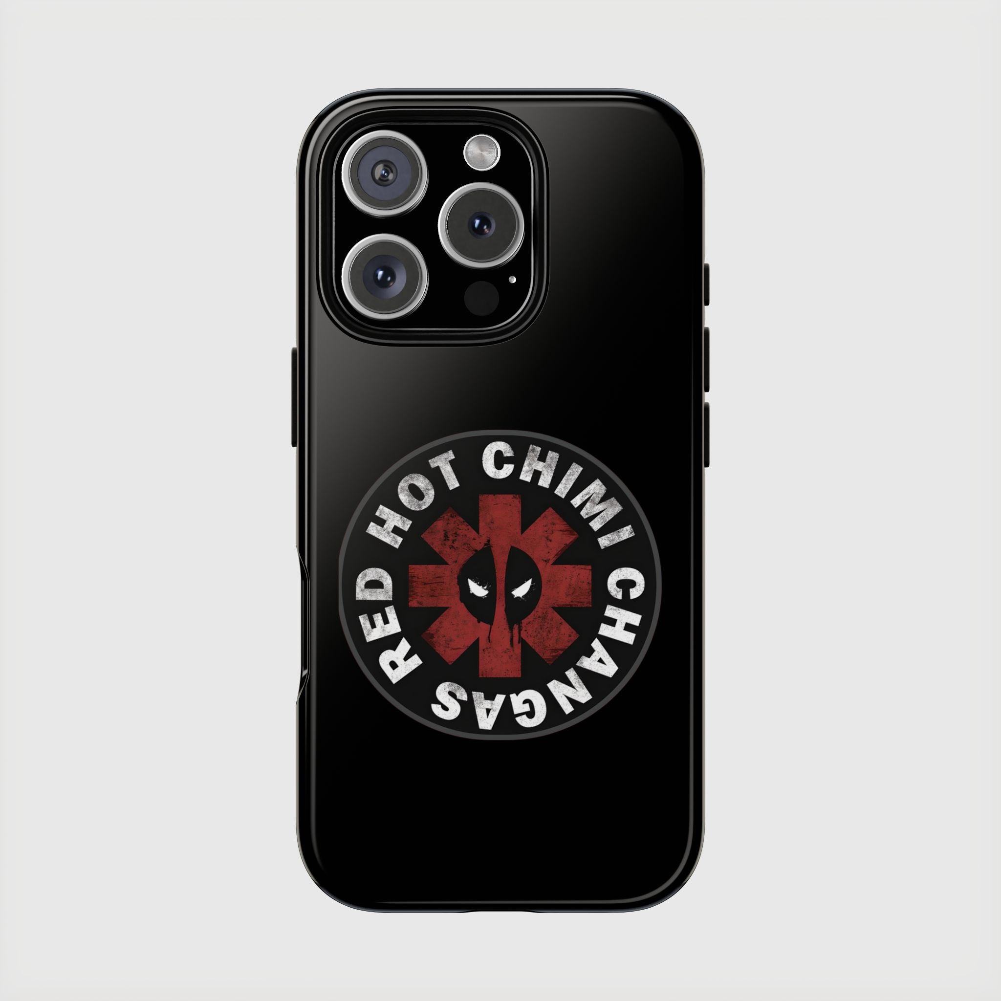 Deadpool: Chimi Chagans Hard Case for iPhone 17, 17 Air, 17 Pro Max, 16, 15, 14