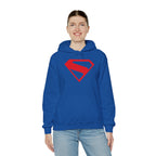 Kingdom Come Superman Logo Hoodie — Vintage Brandon Routh S Shield Sweatshirt