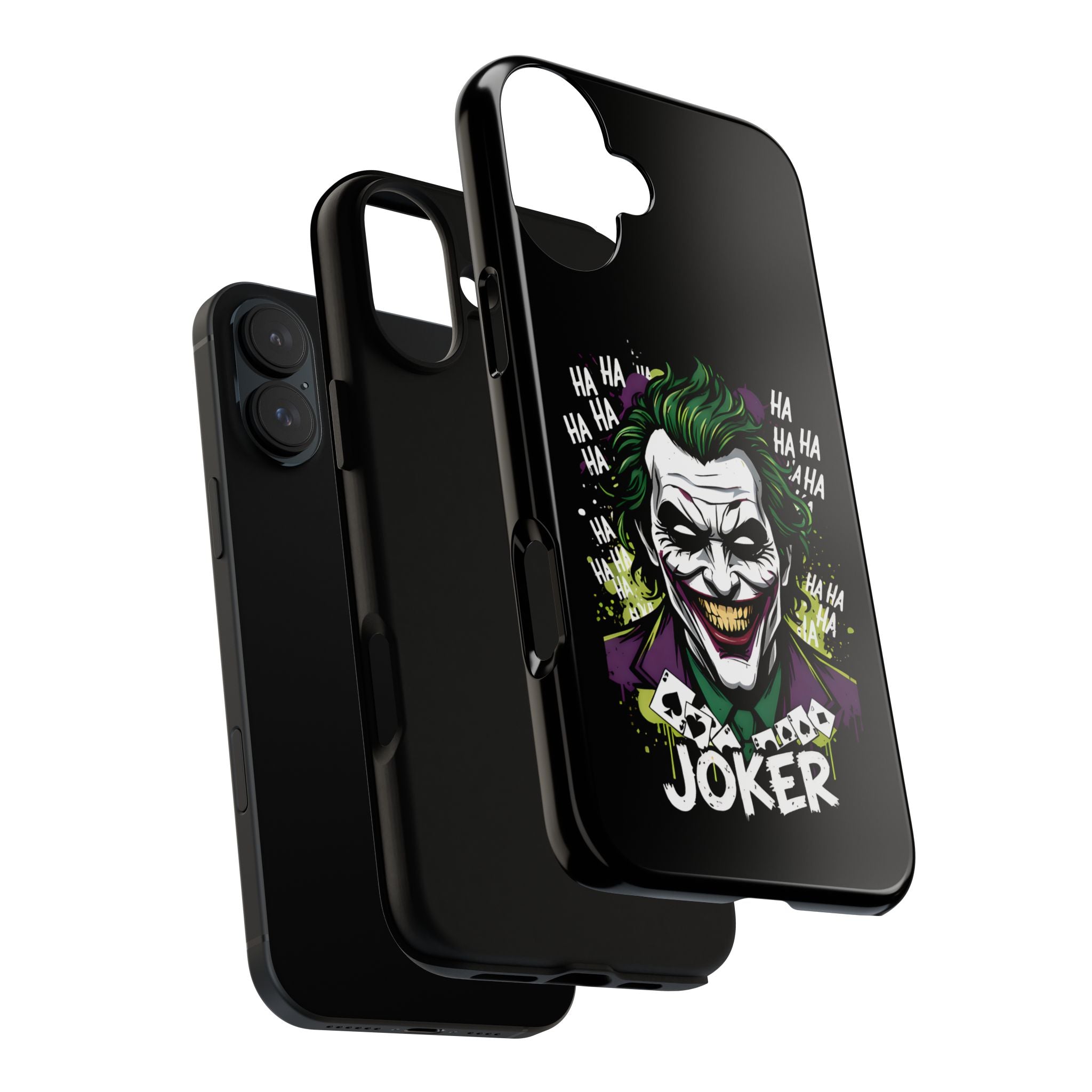 Joker "Bad Joke" DC Villain Hard Case for iPhone 17, 17 Air, 17 Pro Max, 16, 15, 14