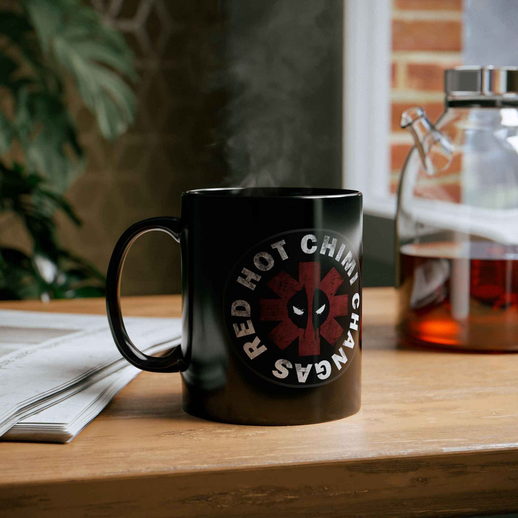 Deadpool Red Hot Chimichangas Coffee Mug