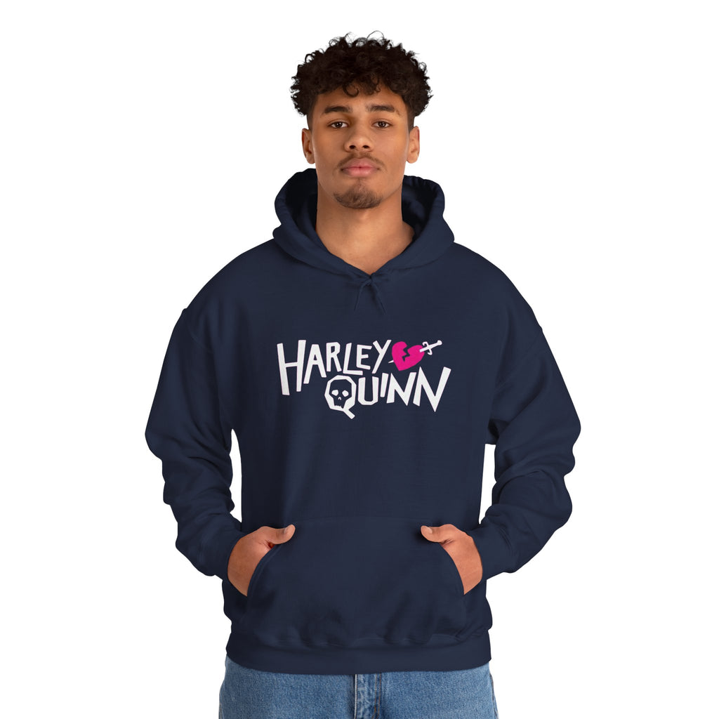 Harley Quinn Mad Love Graphic T‑Shirt – Skull Heart Edition