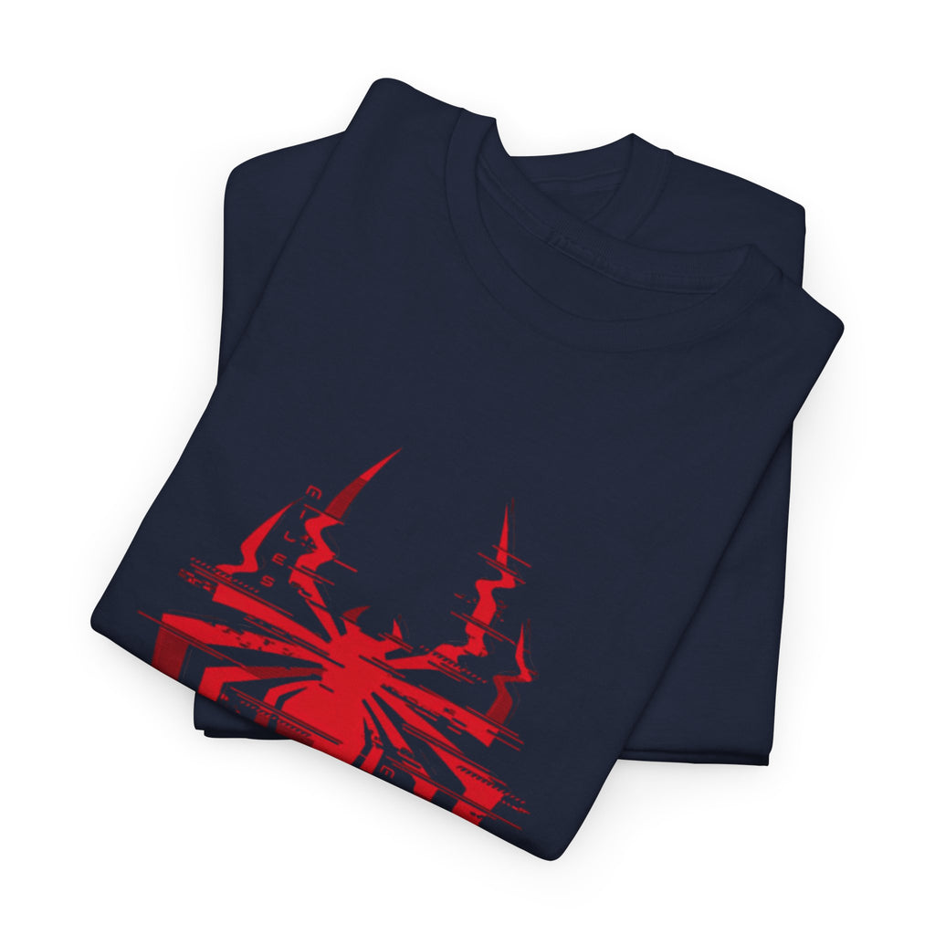 Marvel Spider-Man Miles Morales Glitch T-Shirt – Gamer Style Streetwear Tee