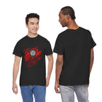 Iron Man Reactor Ripped Chest Graphic Tee — Toni Stark 2026 Tee