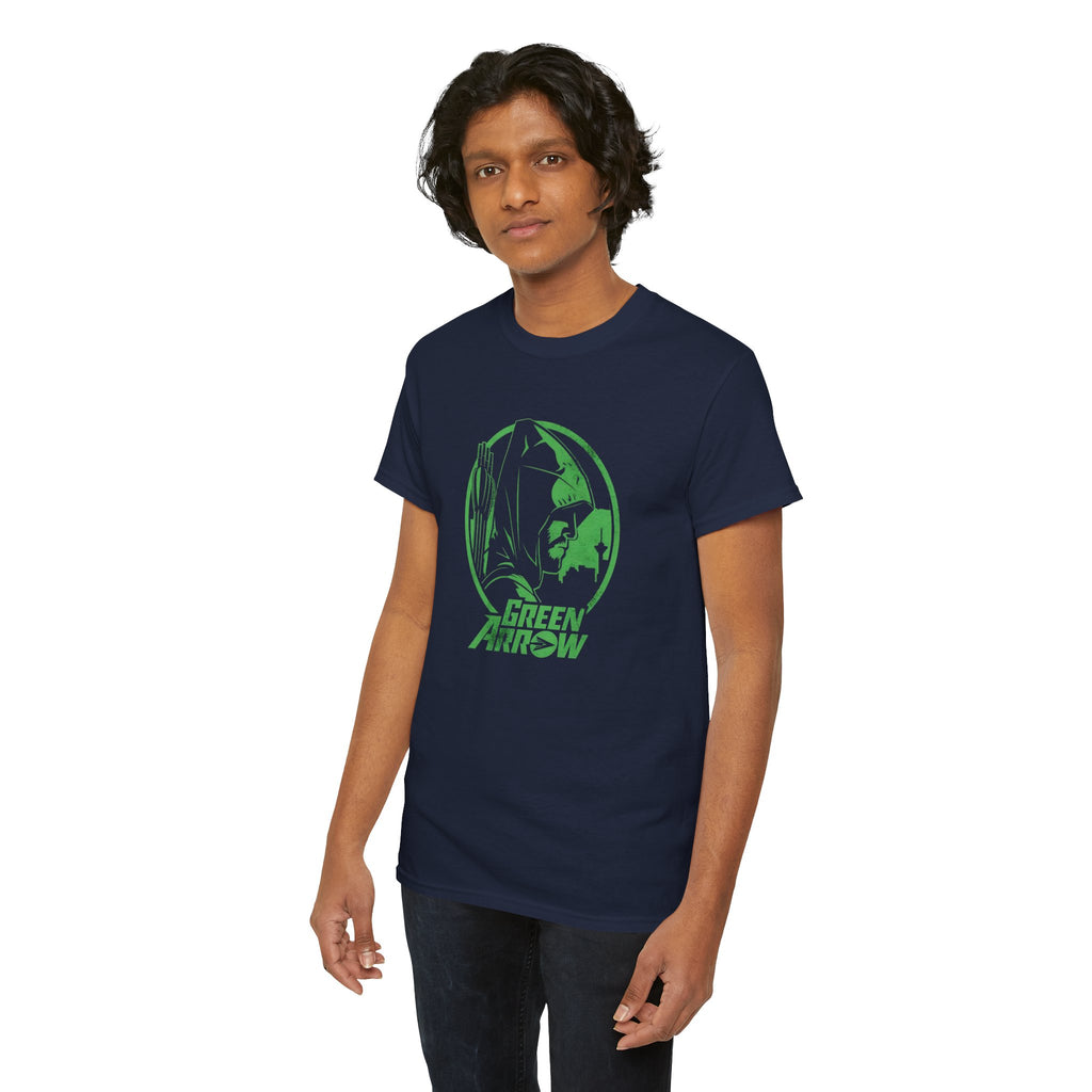 DC Green Arrow Graphic Tee — Oliver Queen - The Arrow Archer Logo T-Shirt
