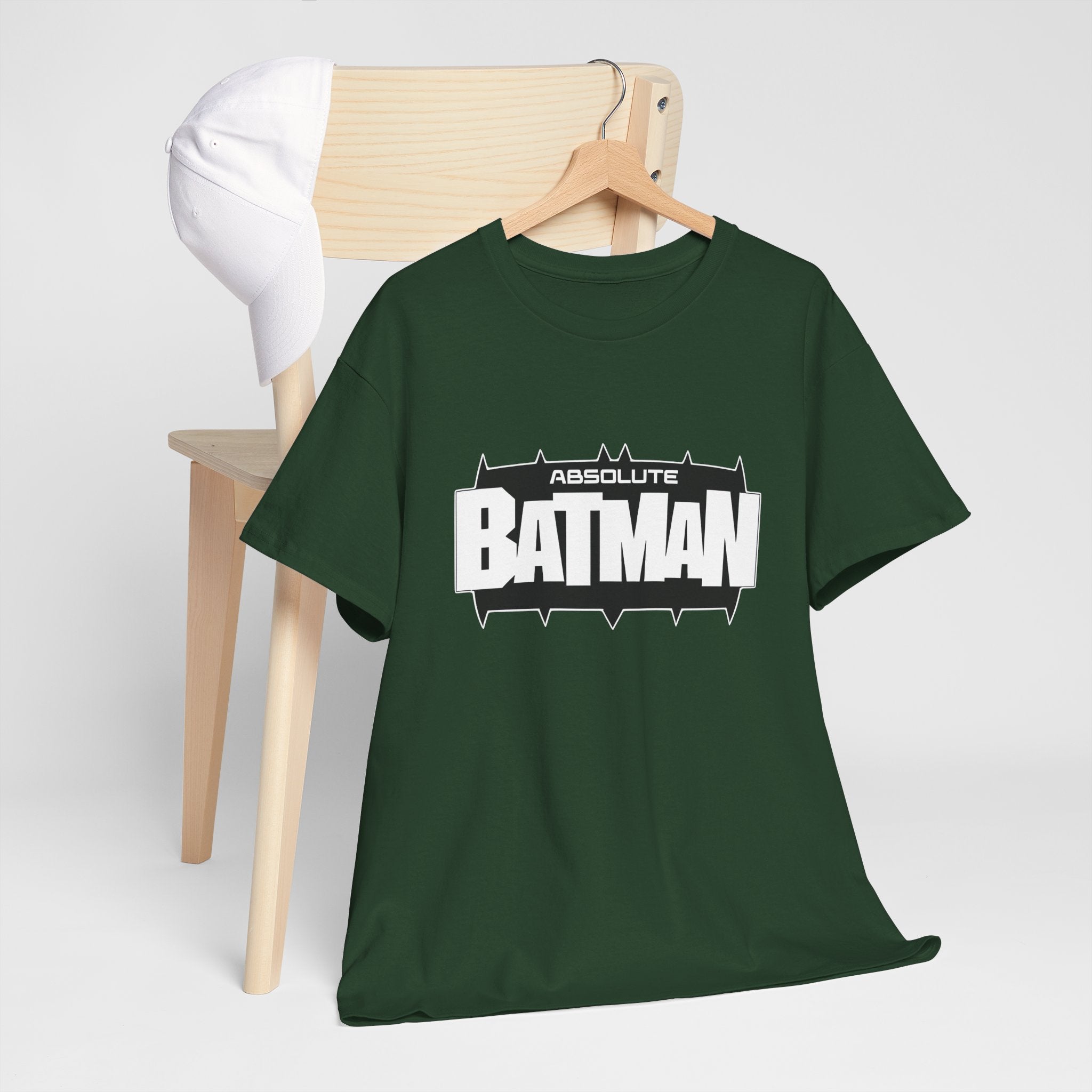 Absolute Batman Logo Unisex T-Shirt – DC Absolute Universe Gotham Knight Heavy Bat Graphic Tee