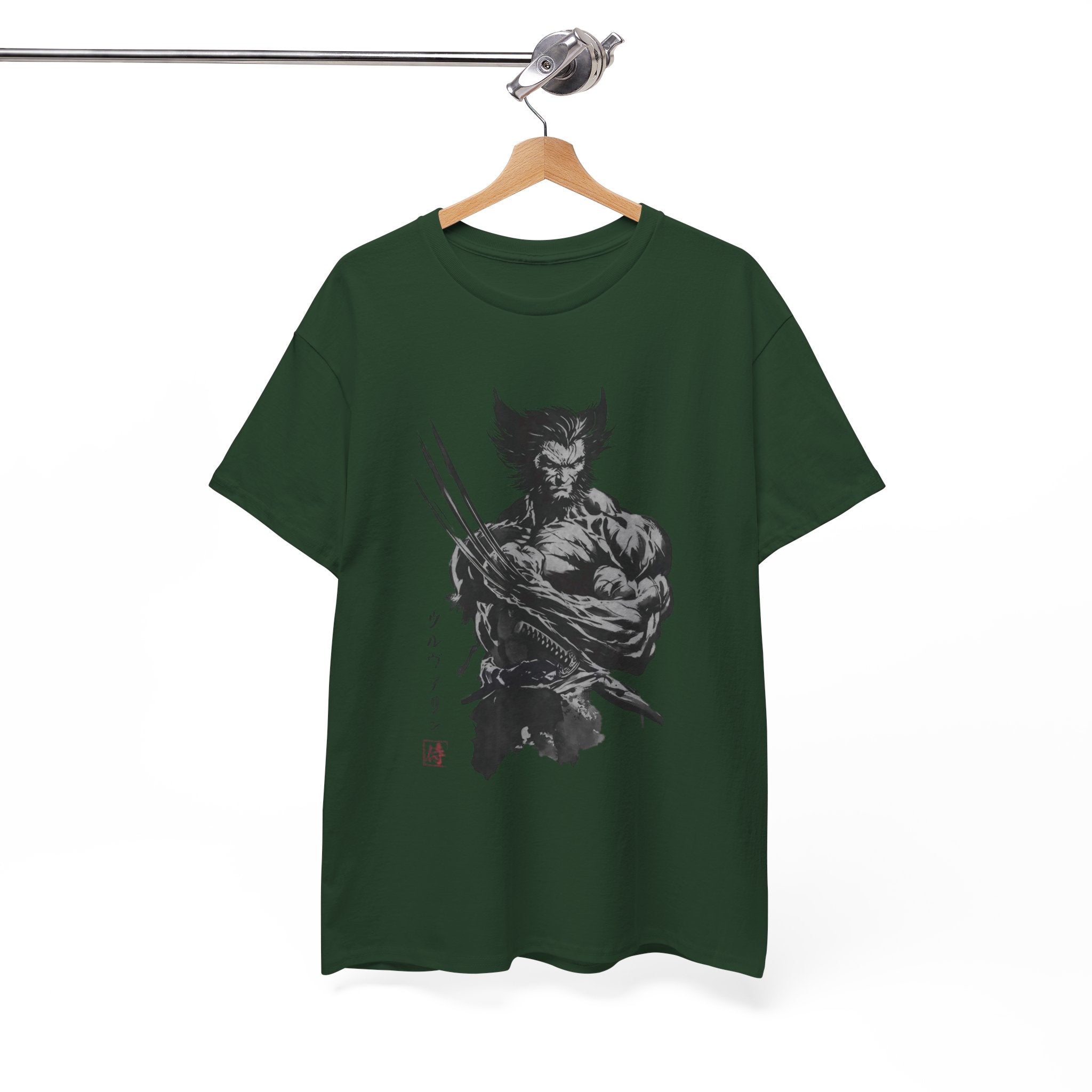 Wolverine Samurai T-Shirt – Marvel Inspired Japanese Style Unisex Tee