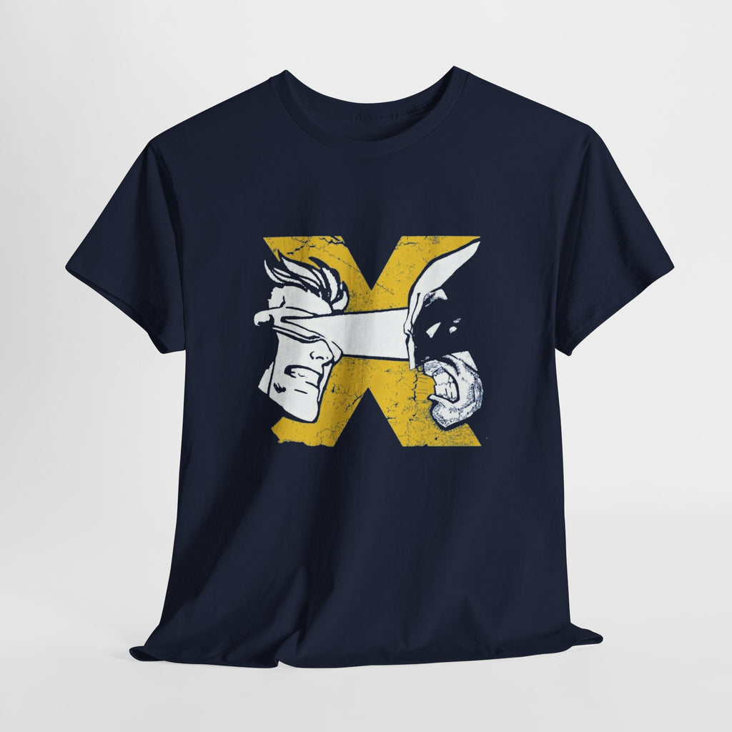 Wolverine vs Cyclops Vintage Graphic Tee — X‑Men Fan Shirt