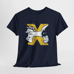 Wolverine vs Cyclops Vintage Graphic Tee — X‑Men Fan Shirt