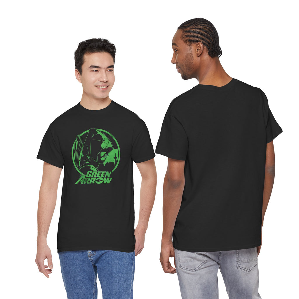 DC Green Arrow Graphic Tee — Oliver Queen - The Arrow Archer Logo T-Shirt