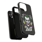 Joker "Bad Joke" DC Villain Hard Case for iPhone 17, 17 Air, 17 Pro Max, 16, 15, 14