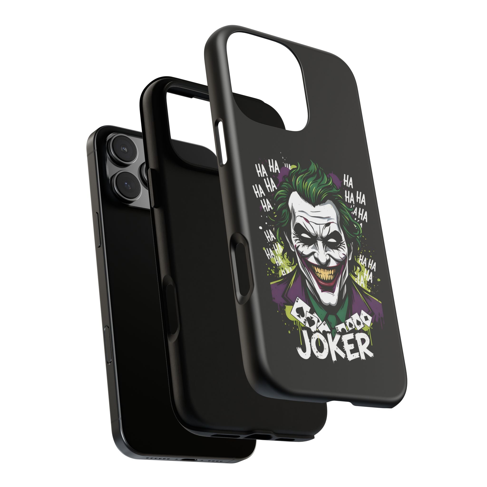 Joker "Bad Joke" DC Villain Hard Case for iPhone 17, 17 Air, 17 Pro Max, 16, 15, 14
