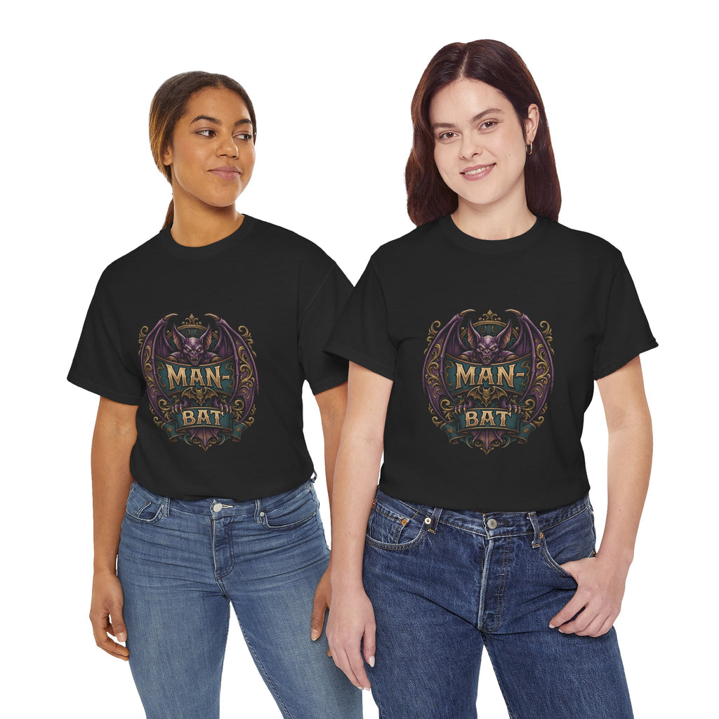 Gotham After Midnight: Man-Bat Baroque Unisex Cotton Tee