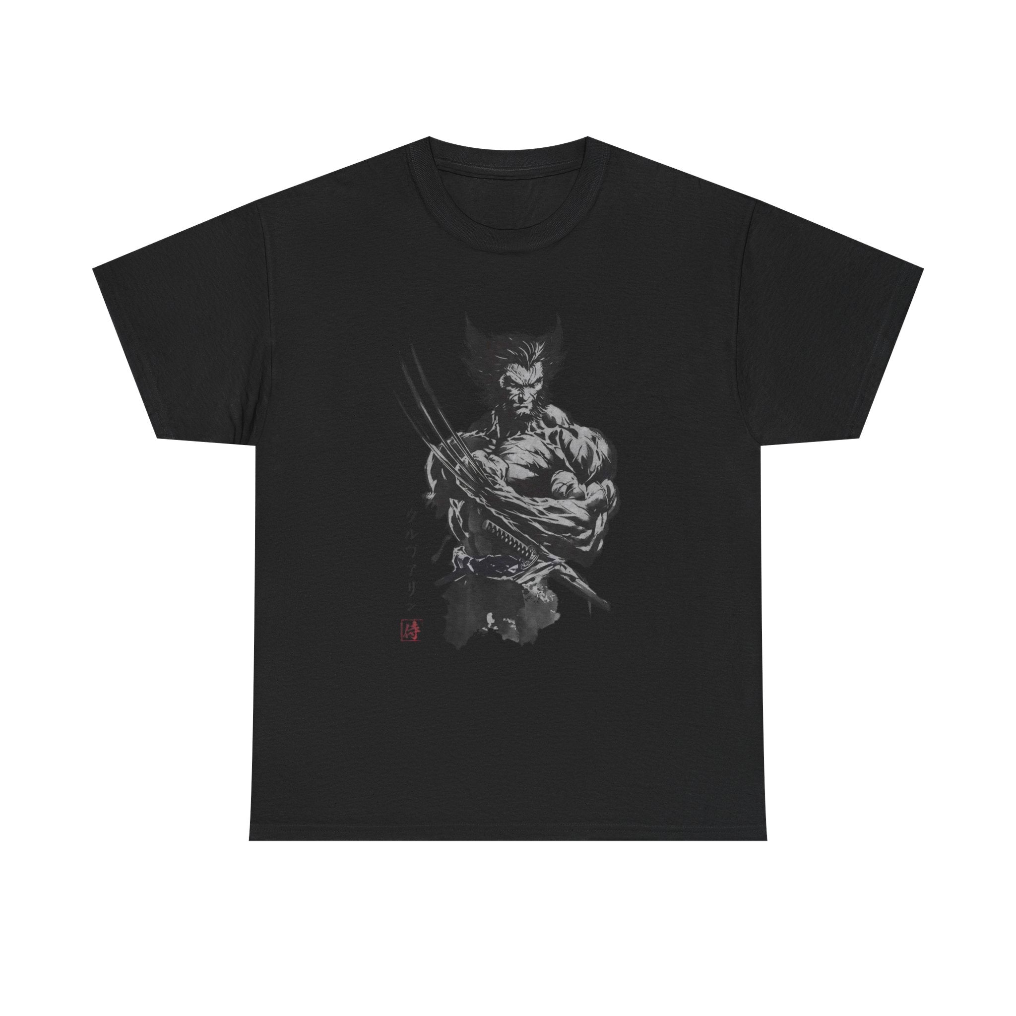 Wolverine Samurai T-Shirt – Marvel Inspired Japanese Style Unisex Tee