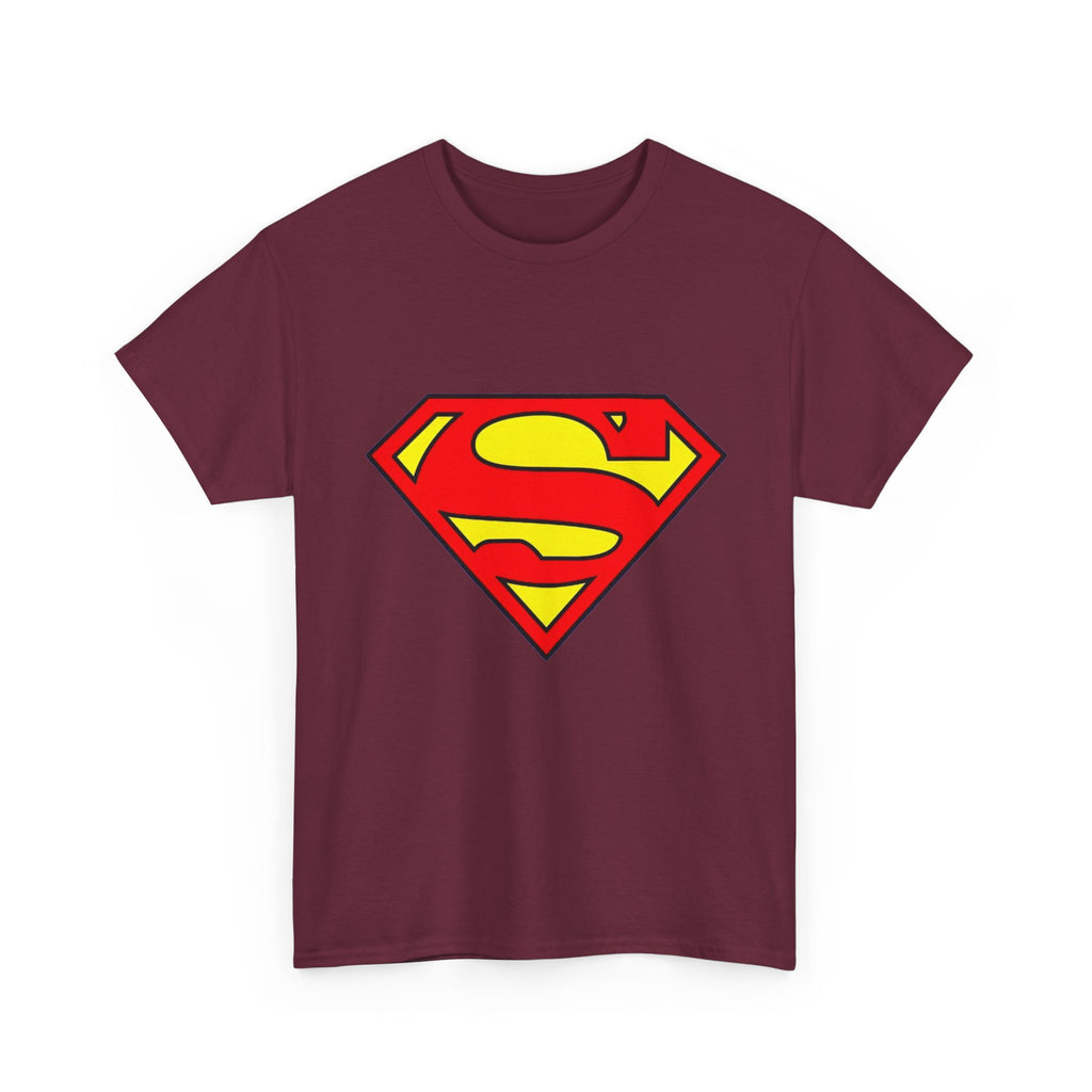 Classic Superman Shield Logo Unisex T-Shirt — Man of Steel "S" Emblem Tee