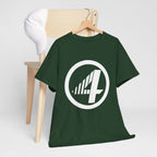 Fantastic Four Retro Logo T-Shirt — Minimalist Vintage Superhero Tee
