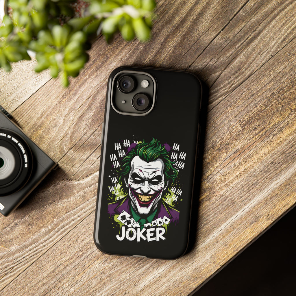 Joker "Bad Joke" DC Villain Hard Case for iPhone 17, 17 Air, 17 Pro Max, 16, 15, 14
