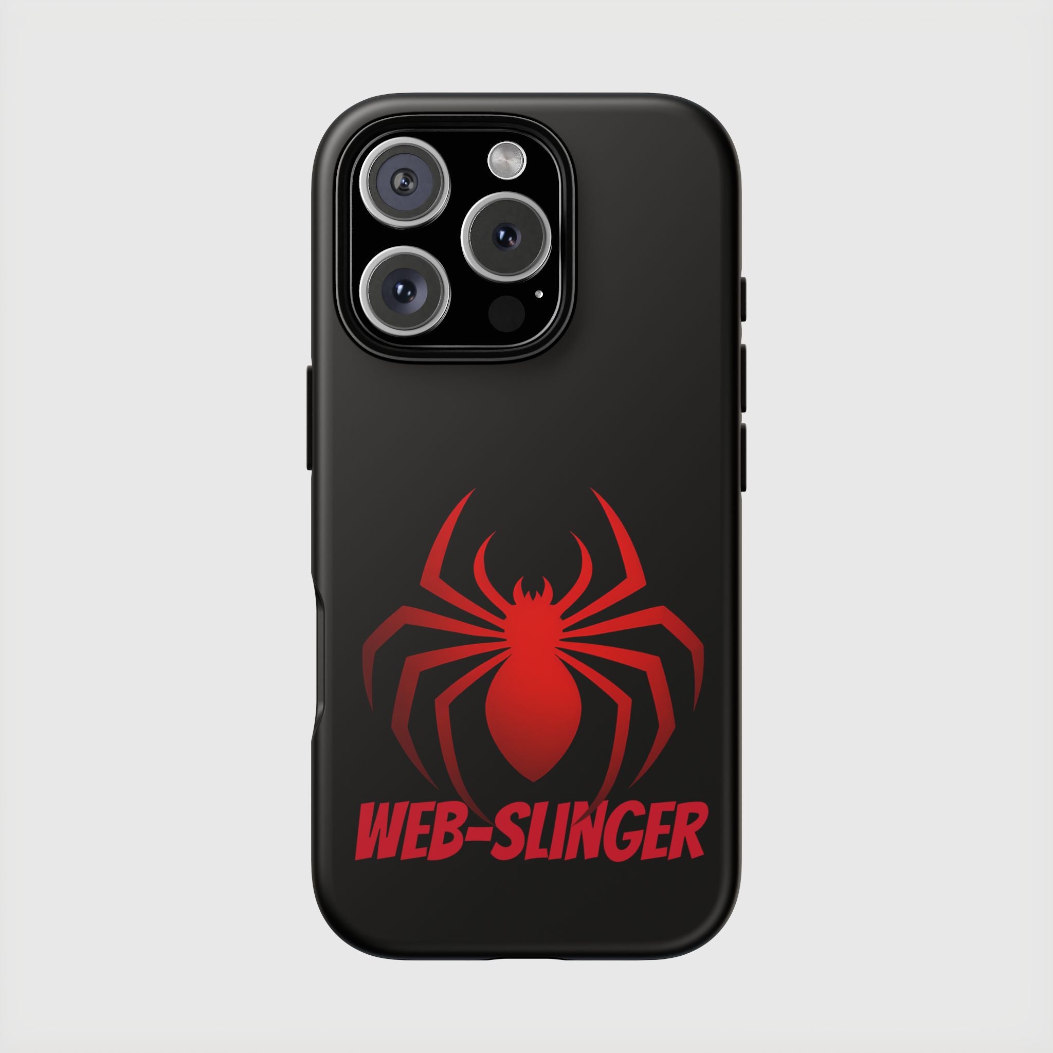 Red Spiderman Hard iPhone Case - Drkheroz