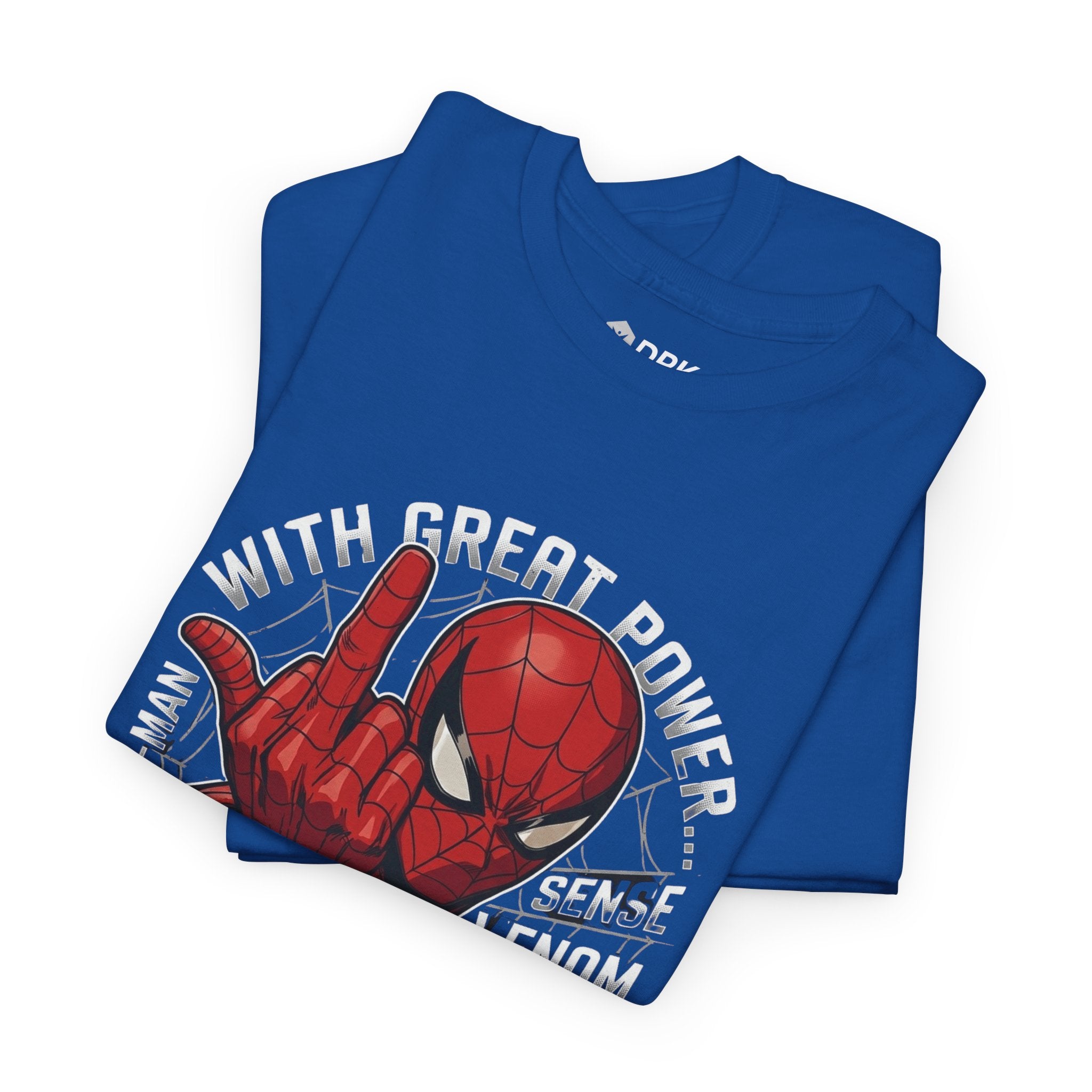 Marvel Spider-Man 'Gives the Finger' Comic Tee — Web-Slinger Graphic T-Shirt