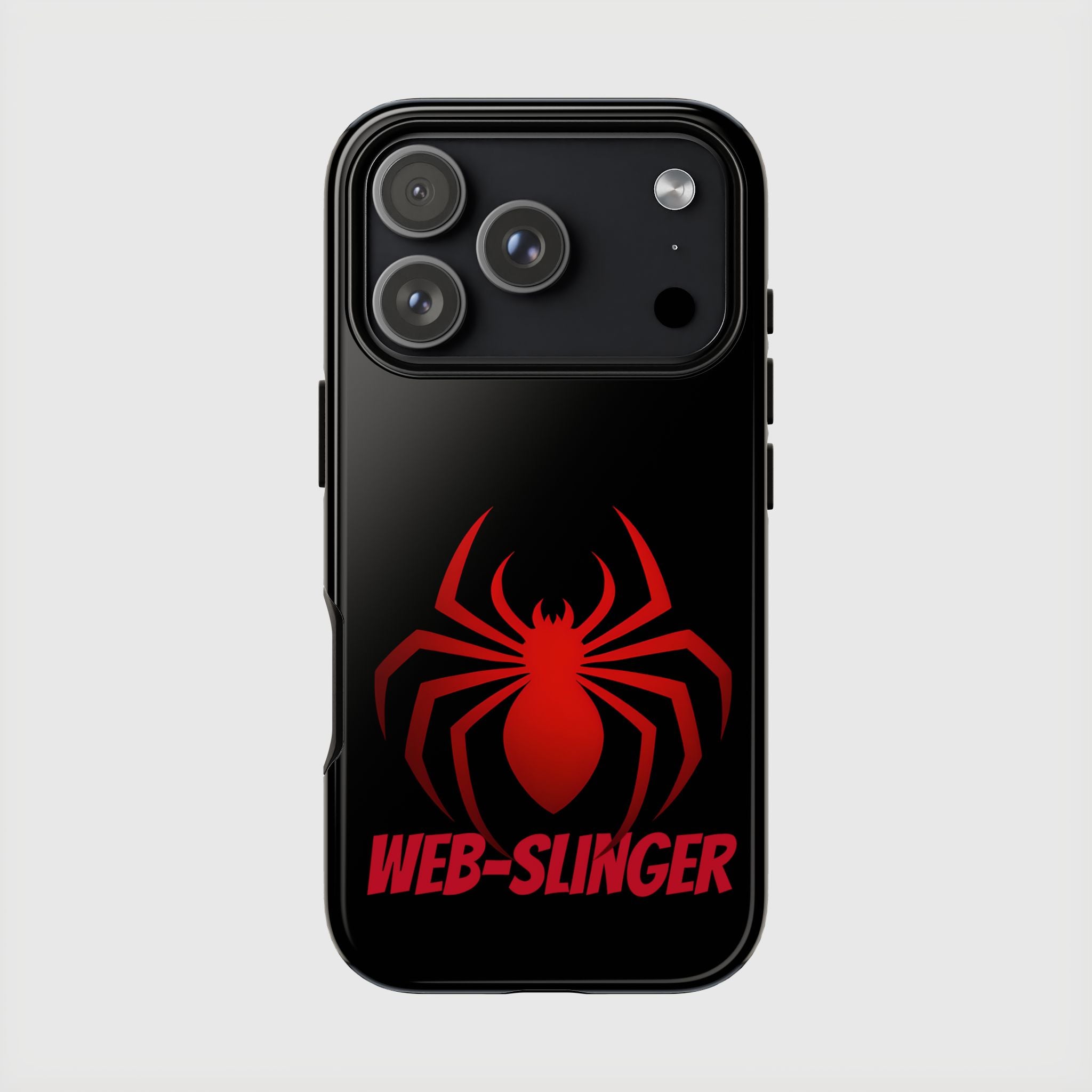 Red Spiderman Hard iPhone Case - Drkheroz